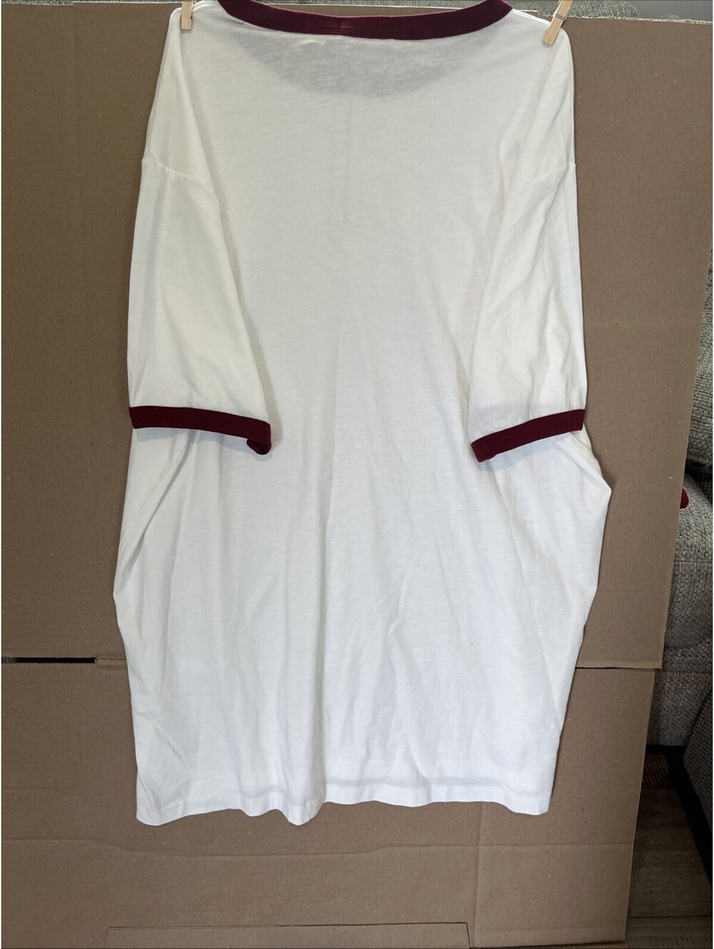 NEW! Polo Ralph Lauren Shirt Men's Size XLT White/Red - Track Club XL Tall $89 - Picture 9 of 9